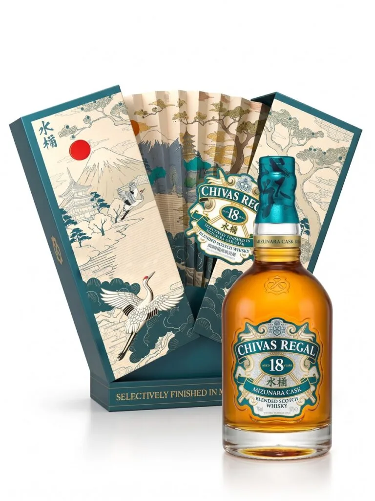 Chivas 18 năm Mizunara - Hộp quà Tết 2027 – ảnh minh hoạ hộp quà