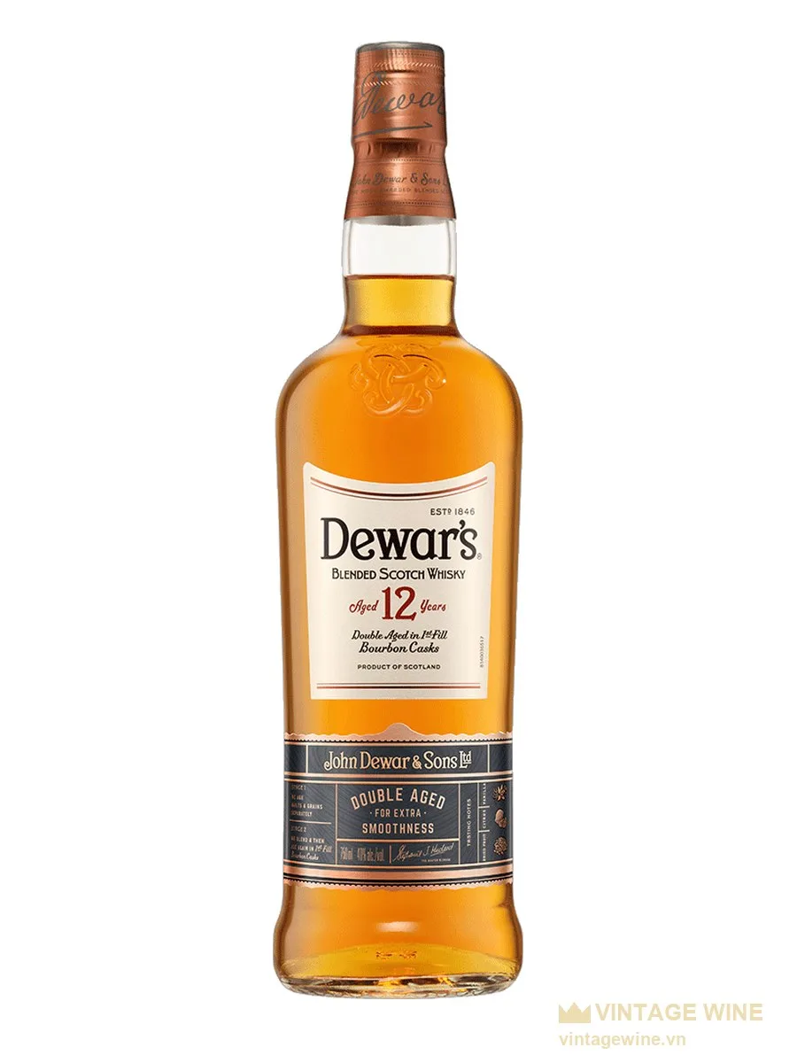 Dewar's 12 năm 750ml