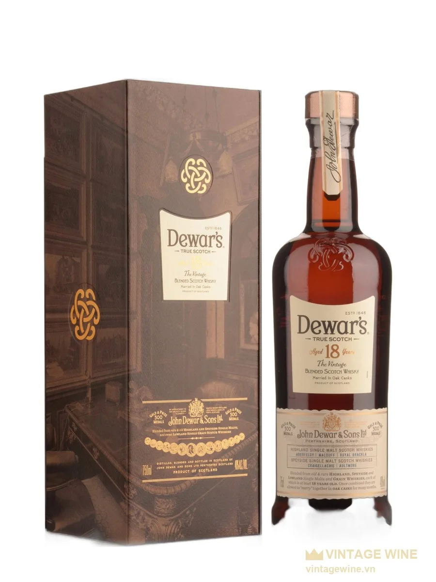 Dewar's 18 năm 750ml