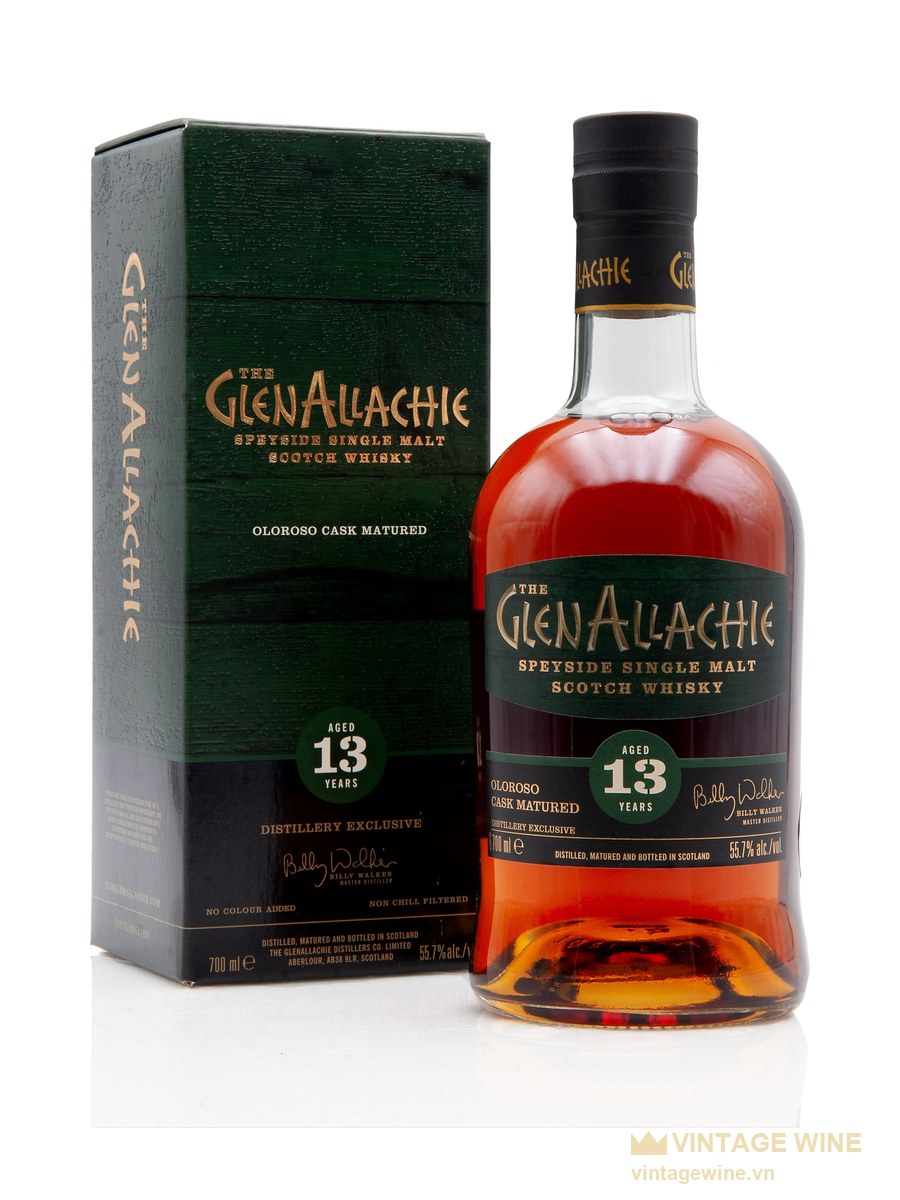 GlenAllachie 13 năm - Oloroso Cask Matured
