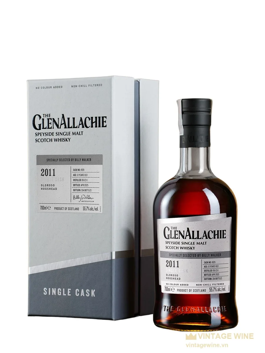 GlenAllachie 2011 Cask No.1929