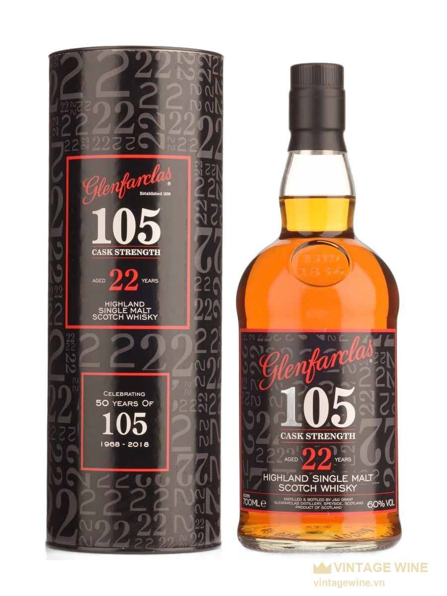 Glenfarclas 105 Cask Strength - 22 năm