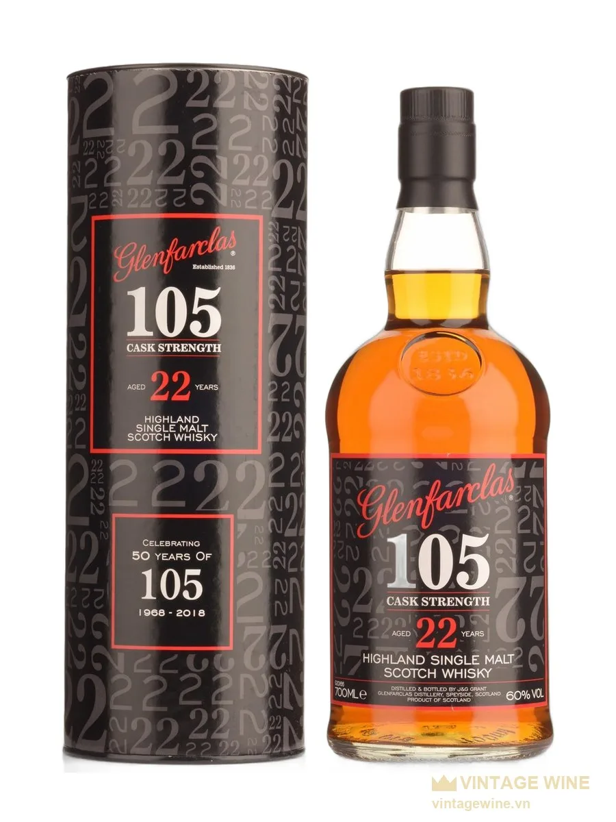 Glenfarclas 105 Cask Strength - 22 năm