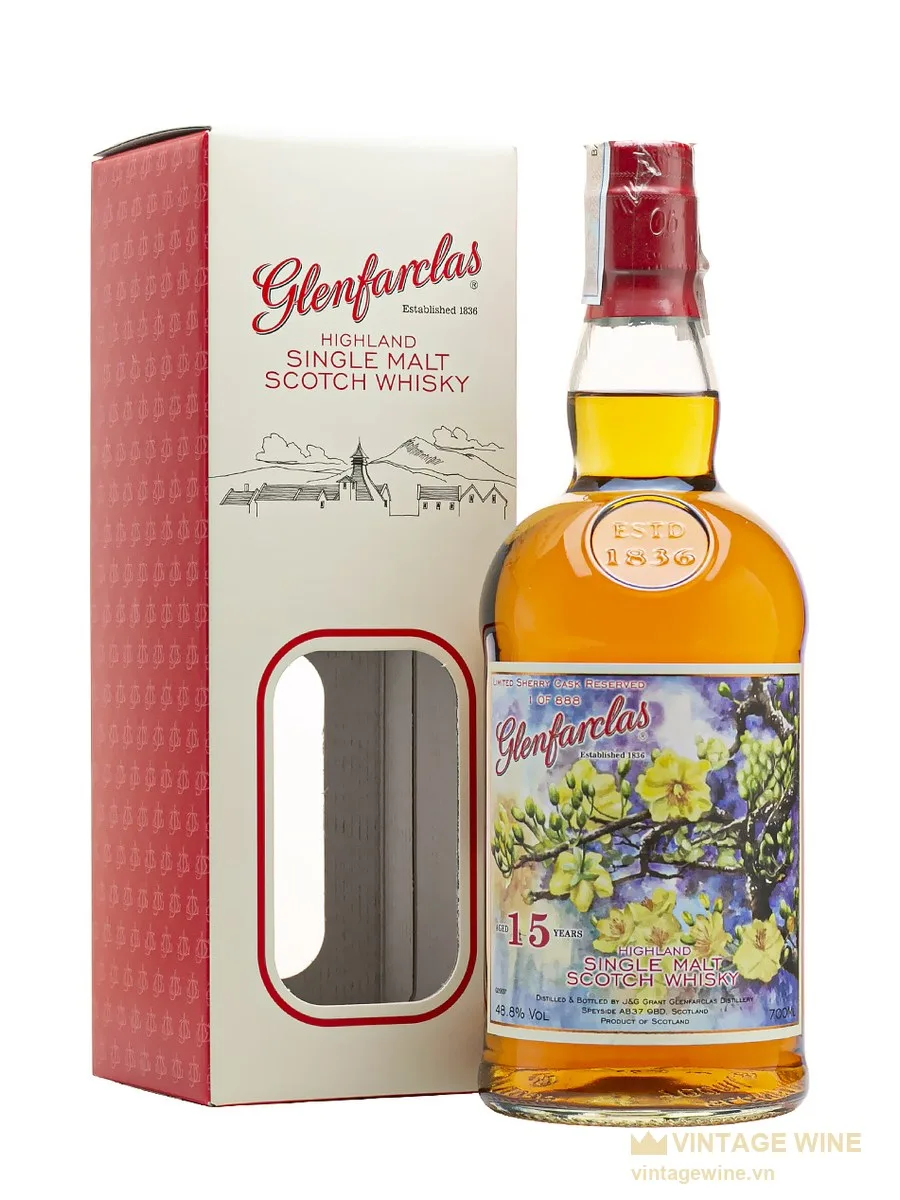 Glenfarclas 15 năm - Hoa Mai