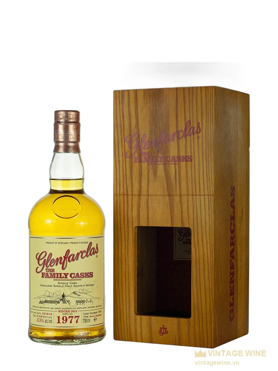 Glenfarclas 1977 - 41 năm Family Casks Cask 7293