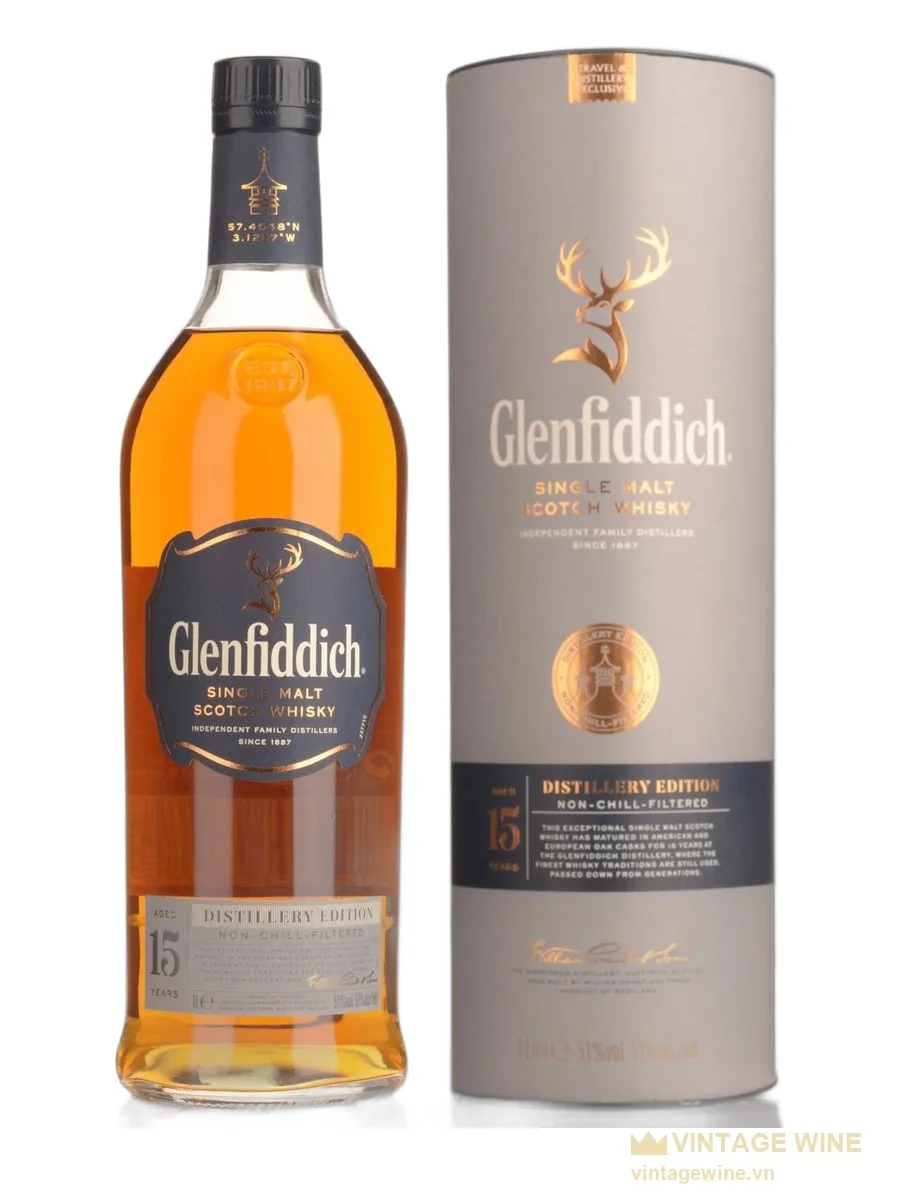 Glenfiddich 15 năm Distillery Edition 1L