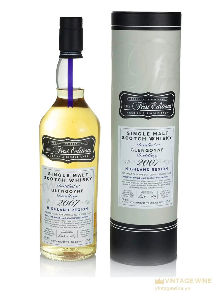 Glengoyne 2007 – 17 năm The First Editions