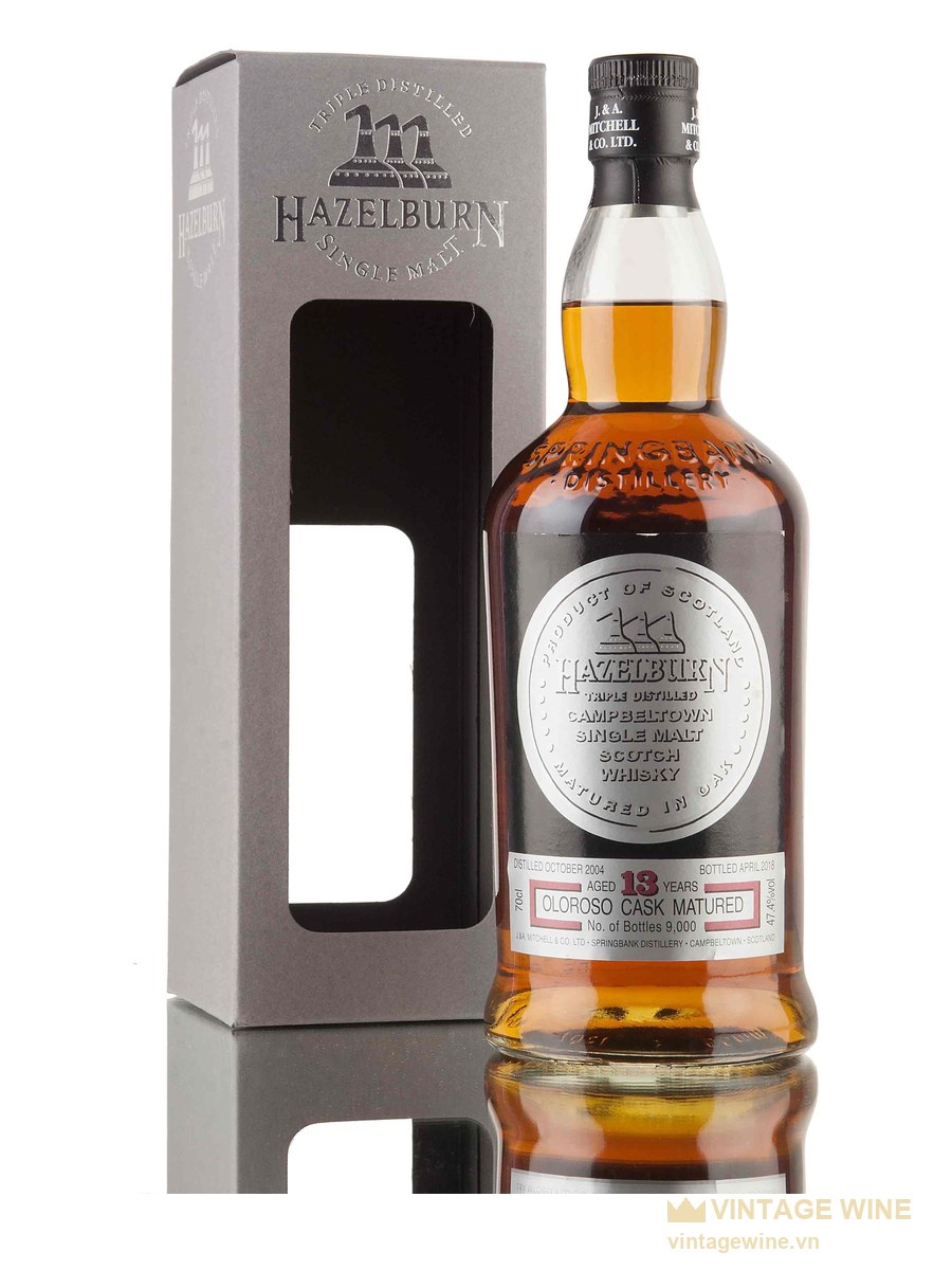Hazelburn 13 năm - Oloroso Cask Matured