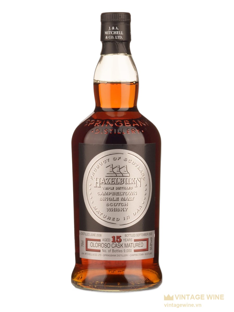 Hazelburn 15 năm - Oloroso Cask Matured