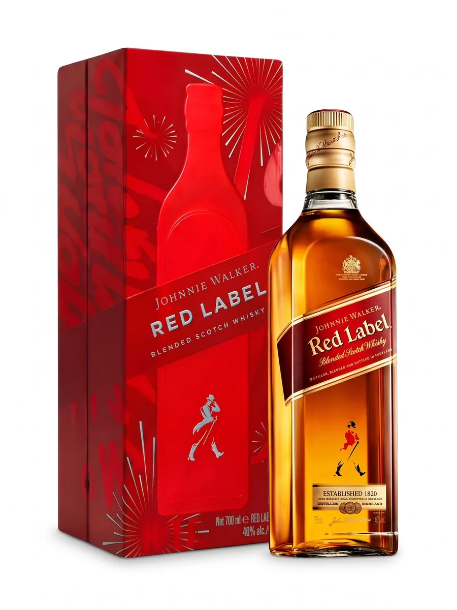 Johnnie Walker Red Label - Hộp quà Tết 2027 – ảnh minh hoạ hộp quà