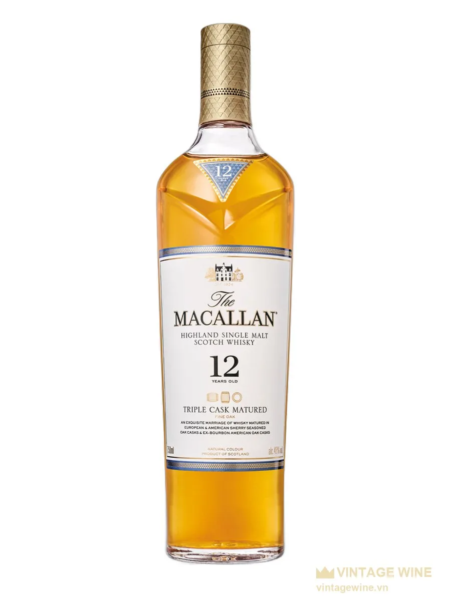 Macallan 12 năm Triple Cask Matured 700ml