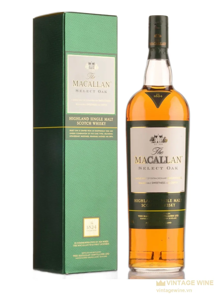 Macallan Select Oak 1L - 1824 Collection
