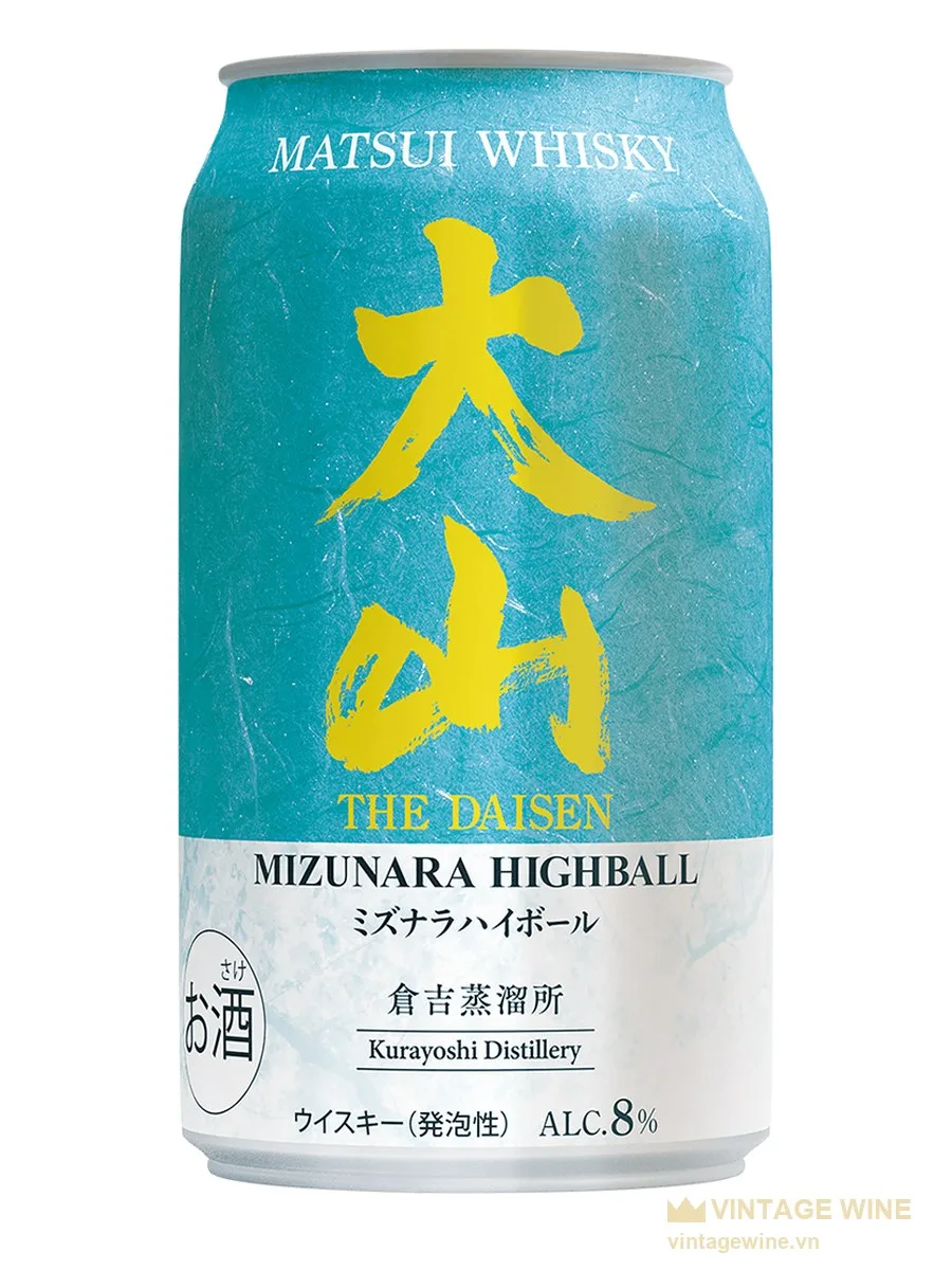 Matsui Highball The Daisen Mizunara lon 350ml