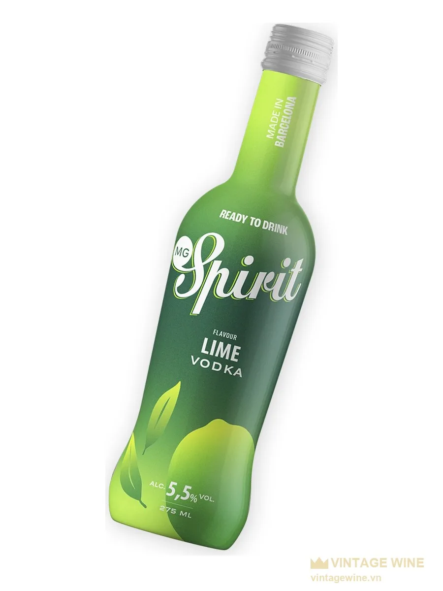 MG Spirit Vodka Lime 275ml