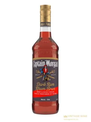 Rum Captain Morgan Dark 750ml