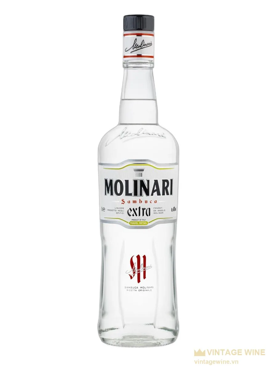 Rượu Molinari Sambuca Extra 1L
