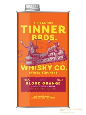 Rượu Tinner Bros Blood Orange Whisky Liqueur