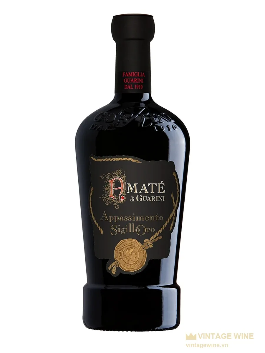 Rượu vang Amaté di Guarini Sigillo Oro Appassimento