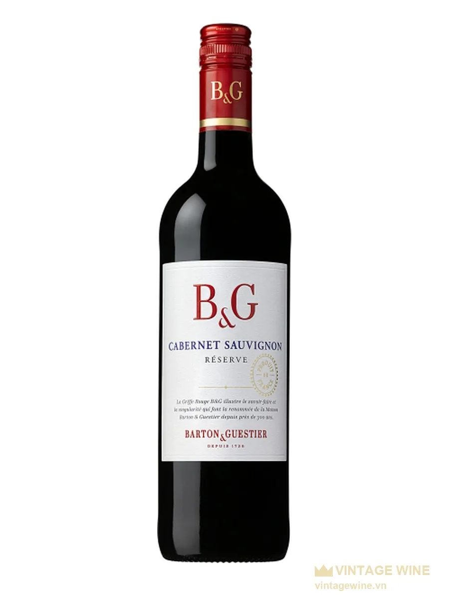 Rượu vang Barton & Guestier Réserve Cabernet Sauvignon 750ml