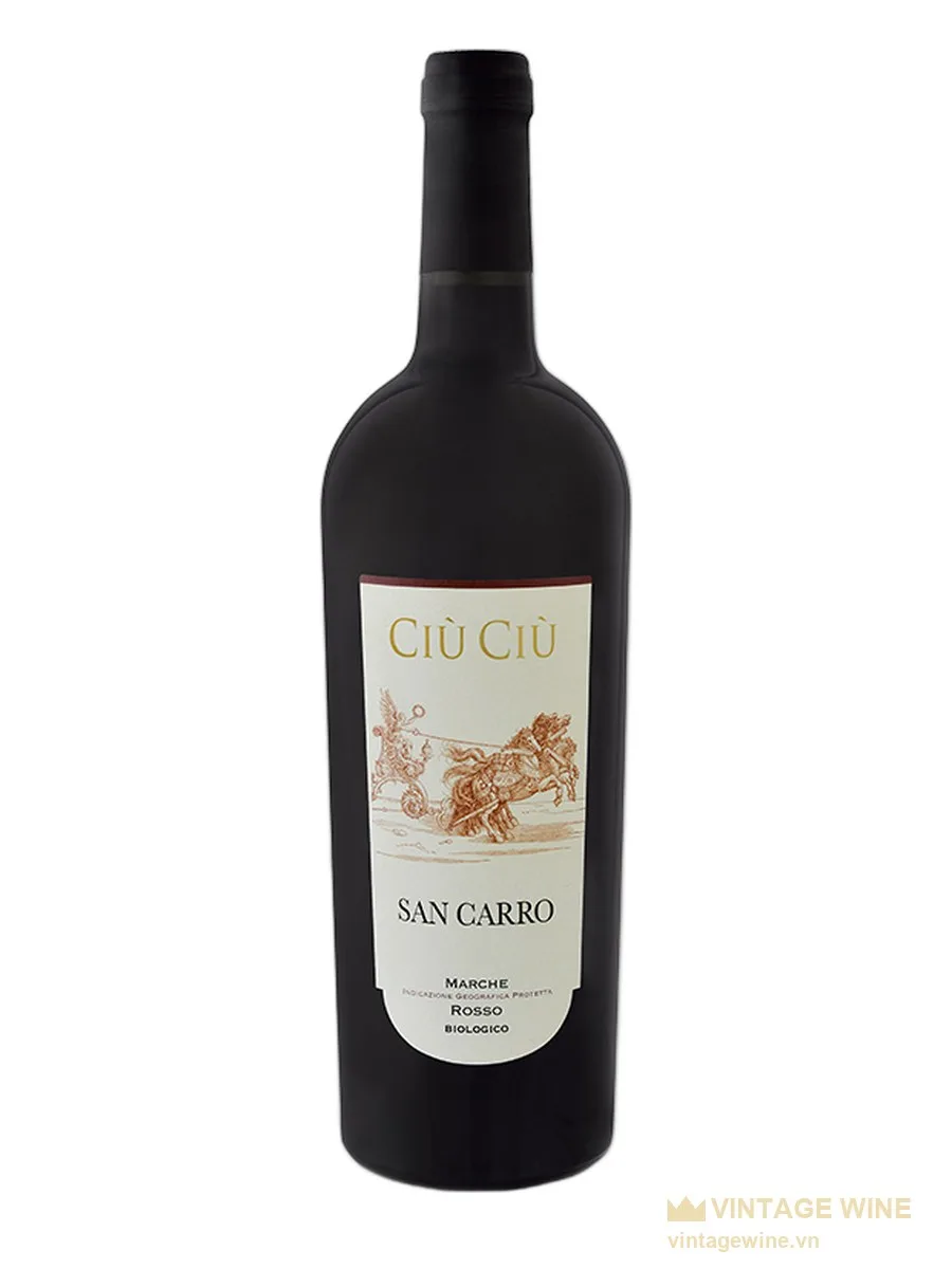 Rượu vang Ciù Ciù San Carro Marche Rosso