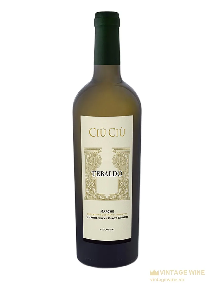 Rượu vang Ciù Ciù Tebaldo Marche Bianco