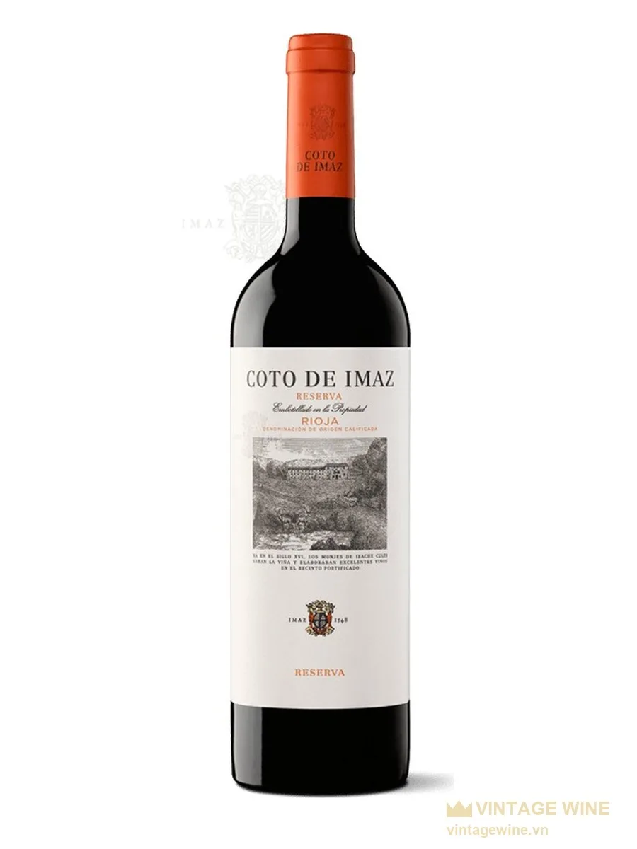 Rượu vang Coto de Imaz Reserva Rioja