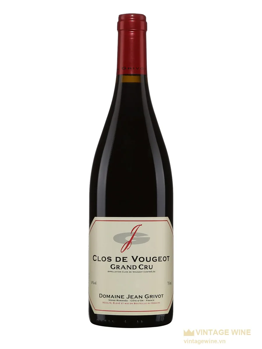 Rượu vang Domaine Jean Grivot Clos de Vougeot Grand Cru