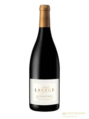 Rượu vang Domaine Lafage Authentique Côtes du Roussillon
