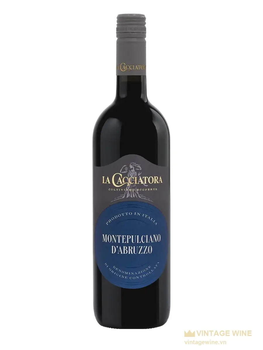 Rượu vang La Cacciatora Montepulciano d'Abruzzo