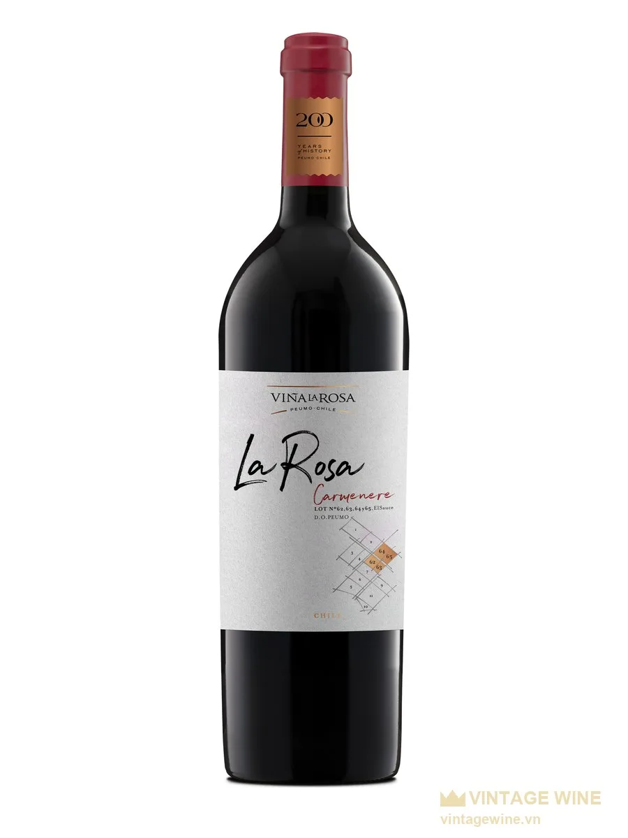 Rượu vang La Rosa Carmenere