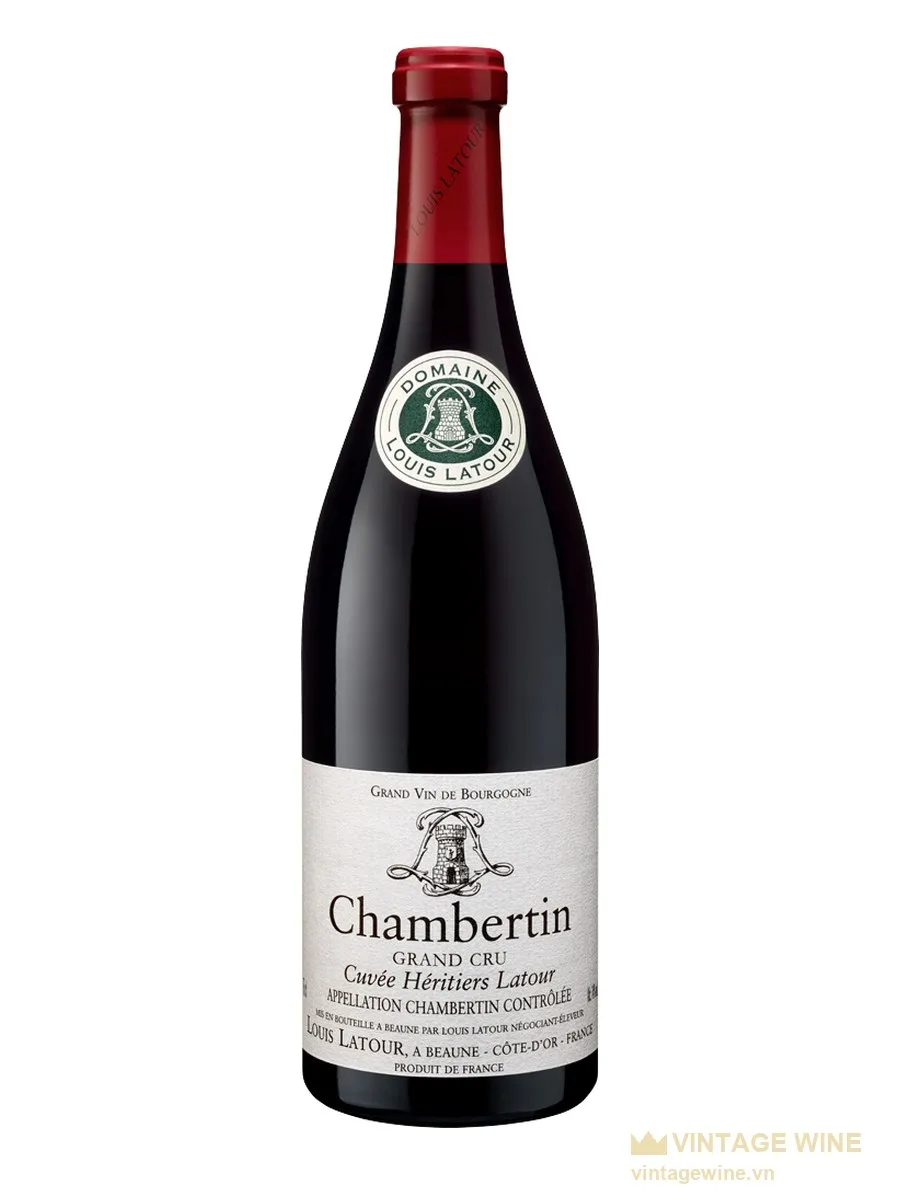 Rượu vang Louis Latour Chambertin Grand Cru Cuvée Héritiers Latour