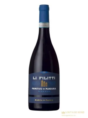 Rượu vang Masca del Tacco Li Filitti Primitivo di Manduria Riserva