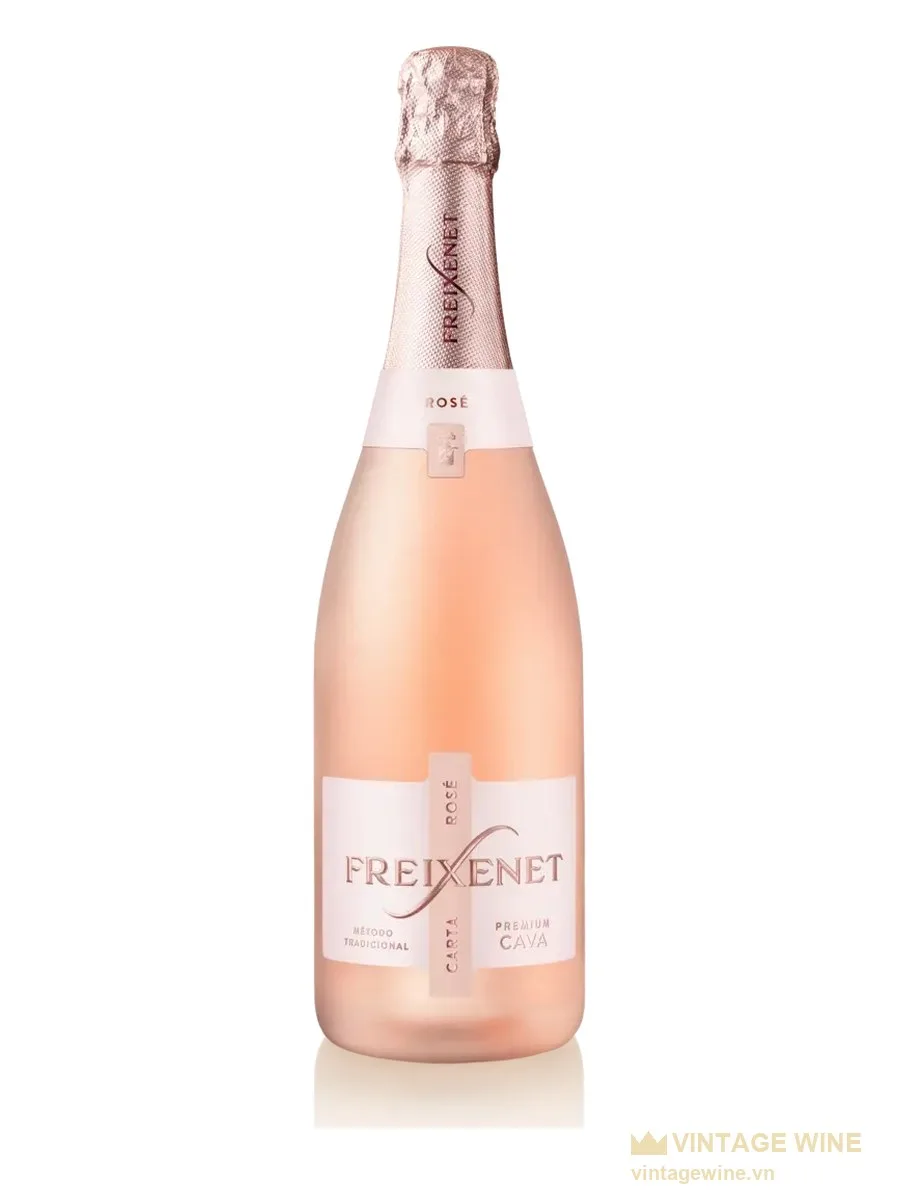 Rượu vang nổ Freixenet Carta Rosé Cava