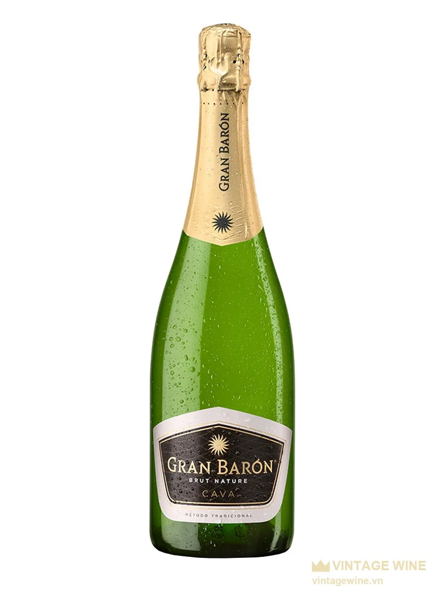Rượu vang nổ Gran Barón Brut Nature Cava