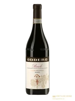 Rượu vang Oddero Barolo Vignarionda Riserva