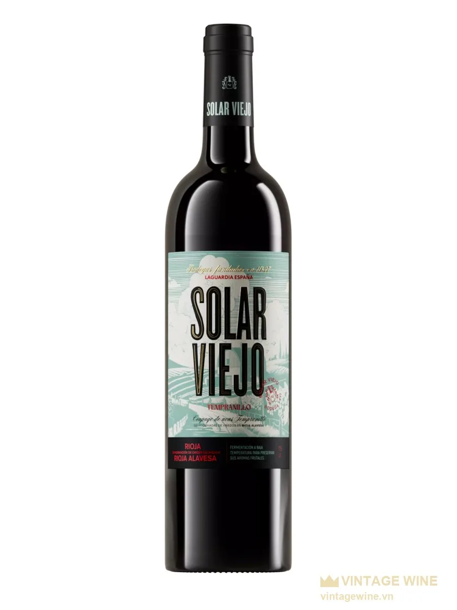 Rượu vang Solar Viejo Tempranillo