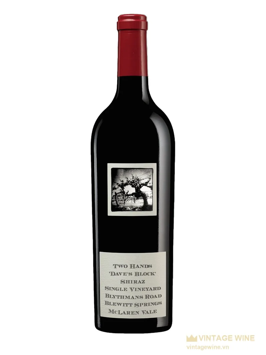 Rượu vang Two Hands Dave's Block Shiraz