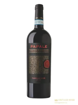Rượu vang Varvaglione Papale Primitivo di Manduria