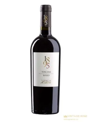 Rượu vang Verga 1895 La Storia Toscana Rosso