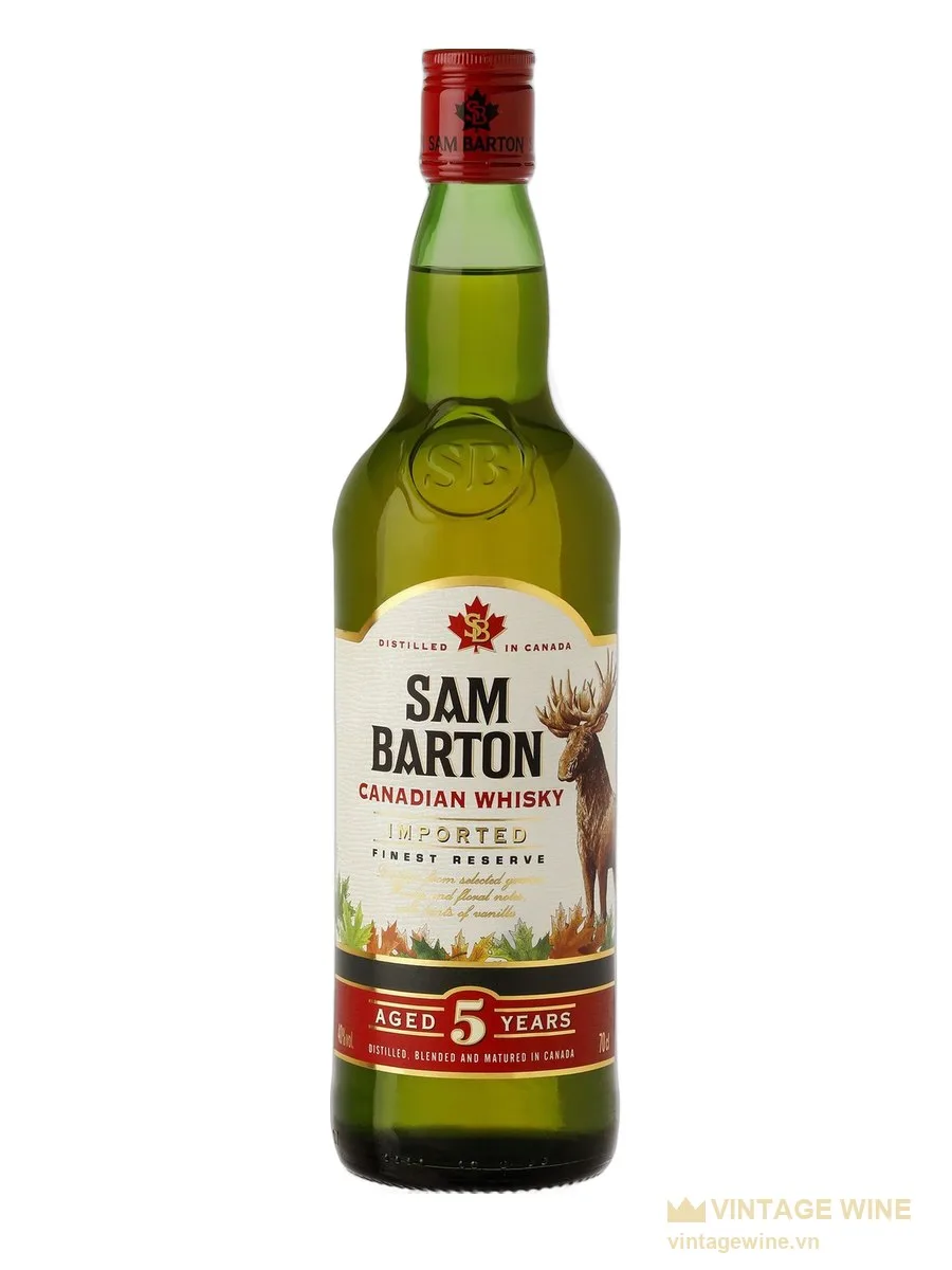 Sam Barton 5 năm Canadian Whisky