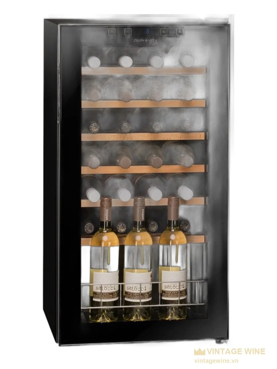 Tủ rượu vang Dunavox DX-28.88KF 28 chai
