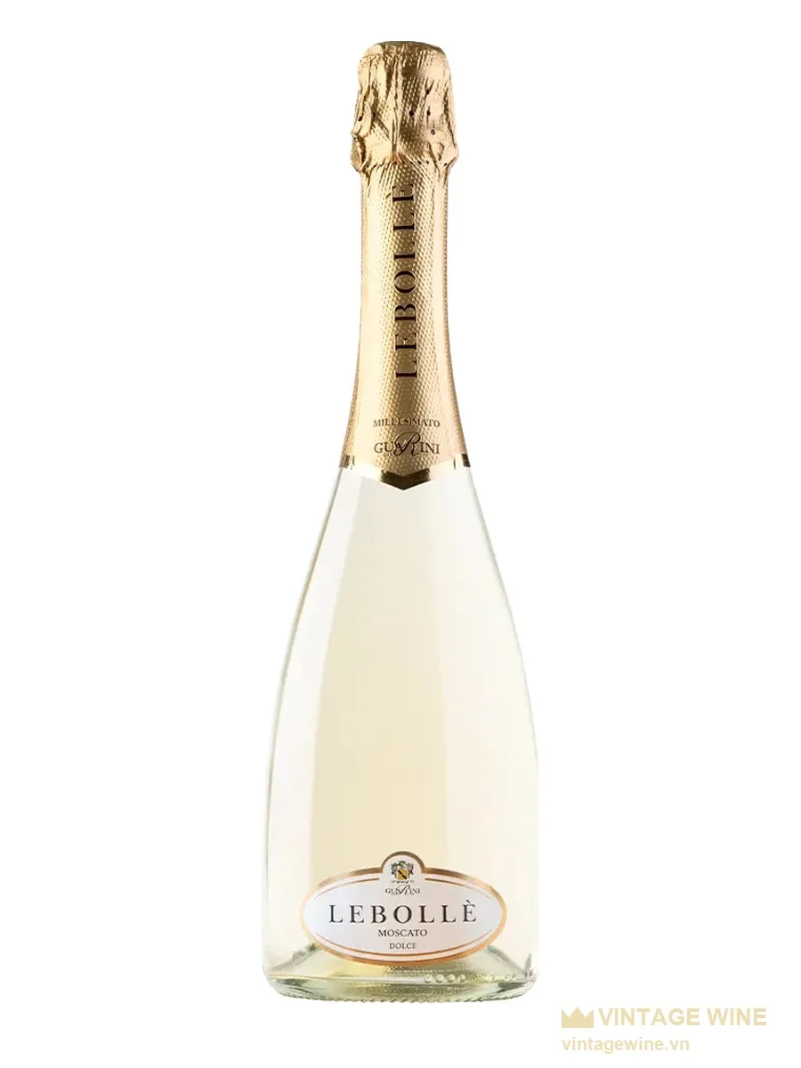 Vang nổ Lebollè Moscato Dolce