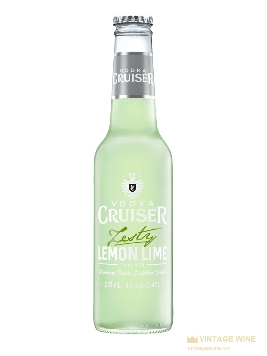 Vodka Cruiser Zesty Lemon Lime 275ml