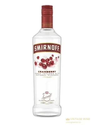 Vodka Smirnoff Cranberry (Nam việt quất) 750ml